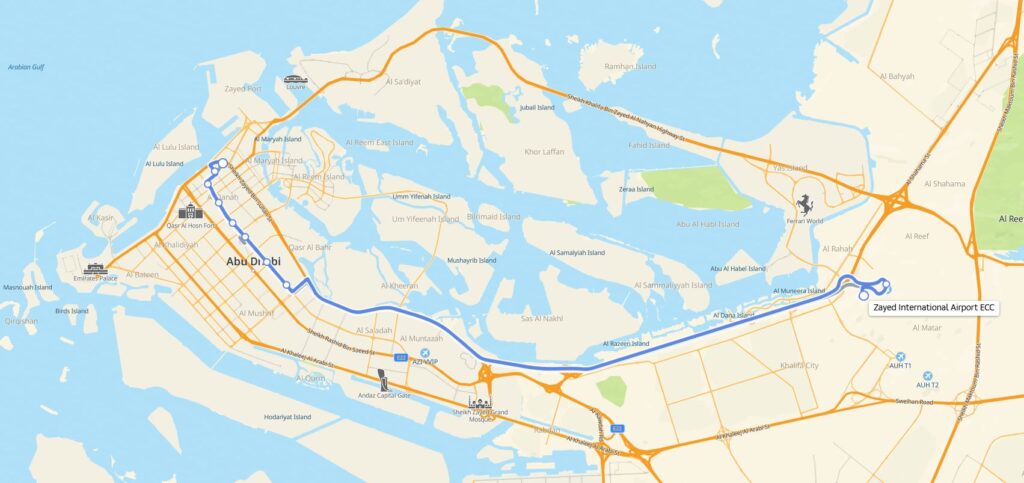 A2 Bus Airport Routes