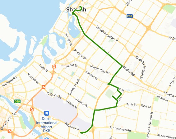 113 Bus Route