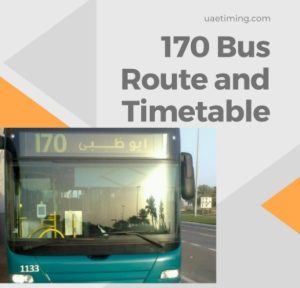 170 Bus Timetable