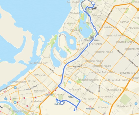 313 Bus Route