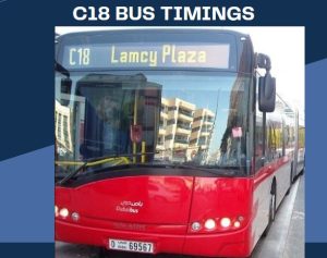 C18 Bus Timings