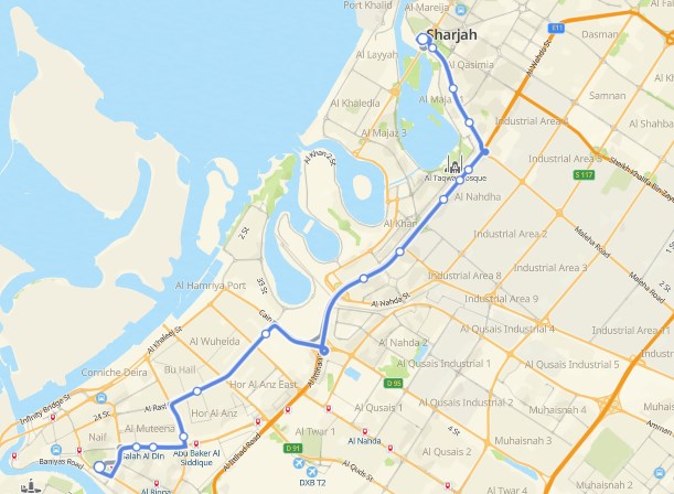 E303 Bus Route