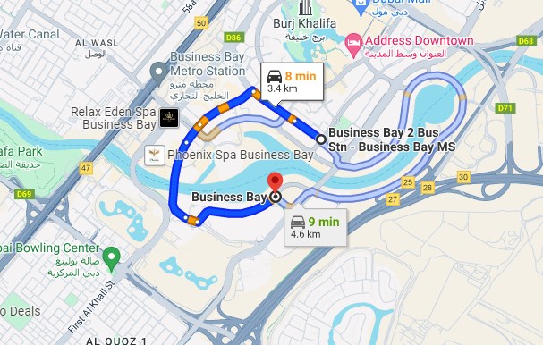 F14 Bus Route