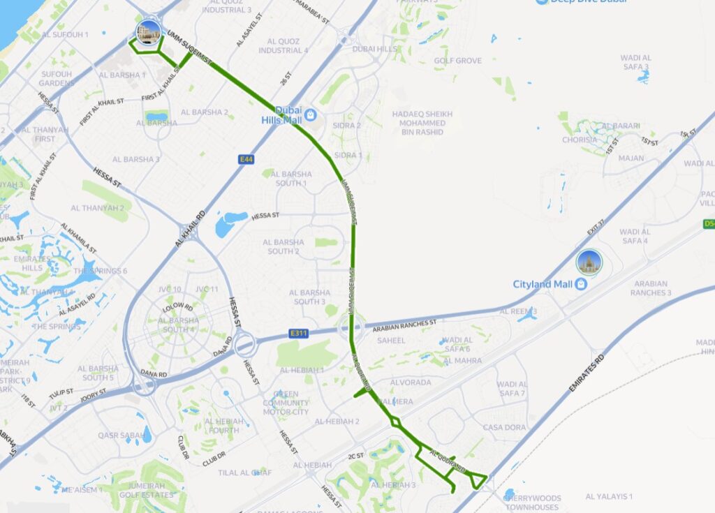 F32 Bus Route