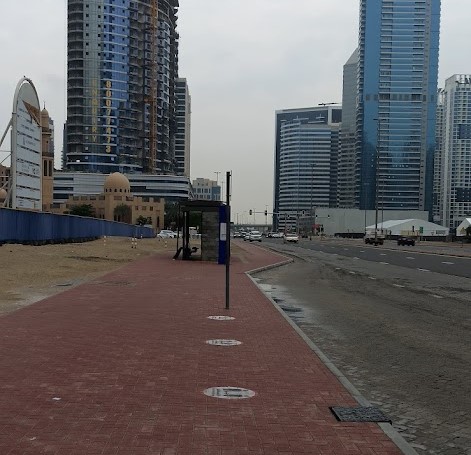 8 Boulevard Walk Tower 1 Bus Stop in Dubai