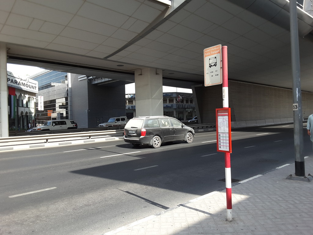 Abu Baker Al Siddique Metro Bus Stop