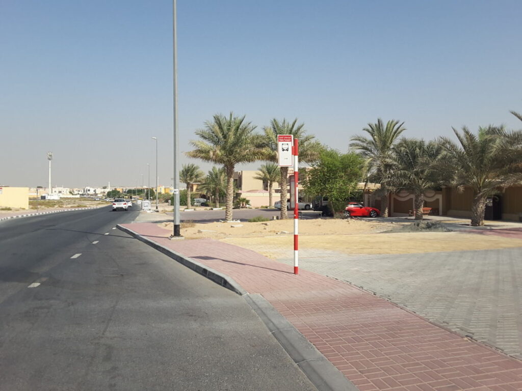 Al Warqaa Grand Mosque 1 Bus Stop in Dubai