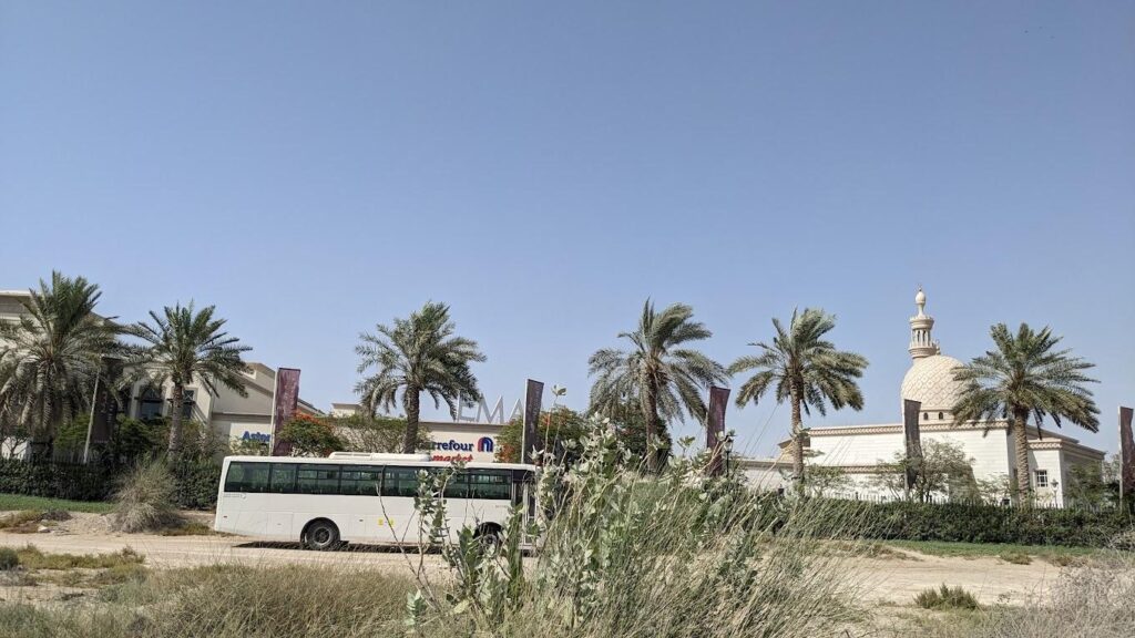 Arabian Ranches 2 Main Entrance Bus Stop in Dubai