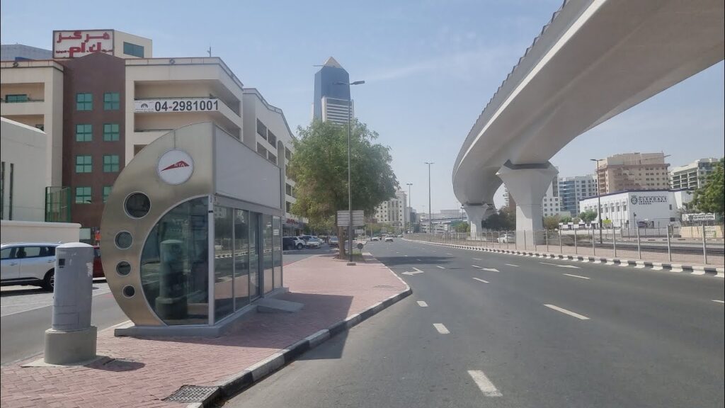 Belhasa Driving Center Bus Stop in Dubai