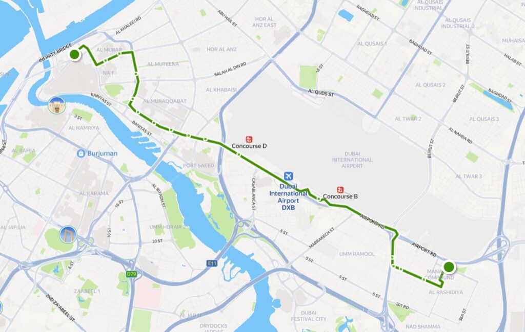 Bus 25 Route