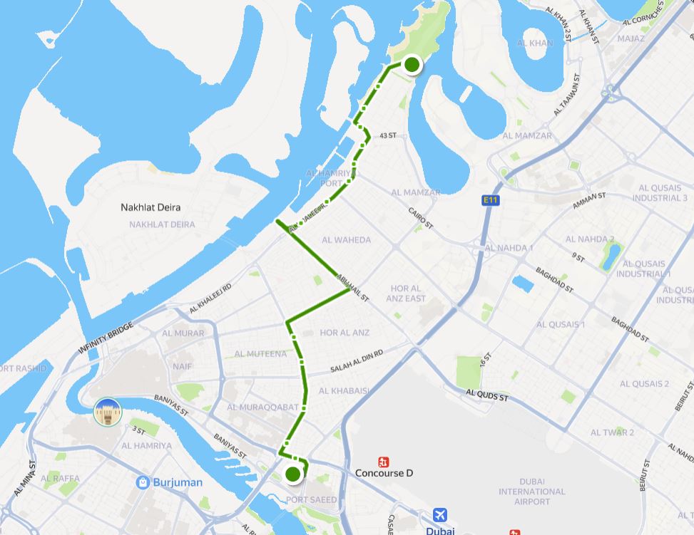 Bus C15 Route