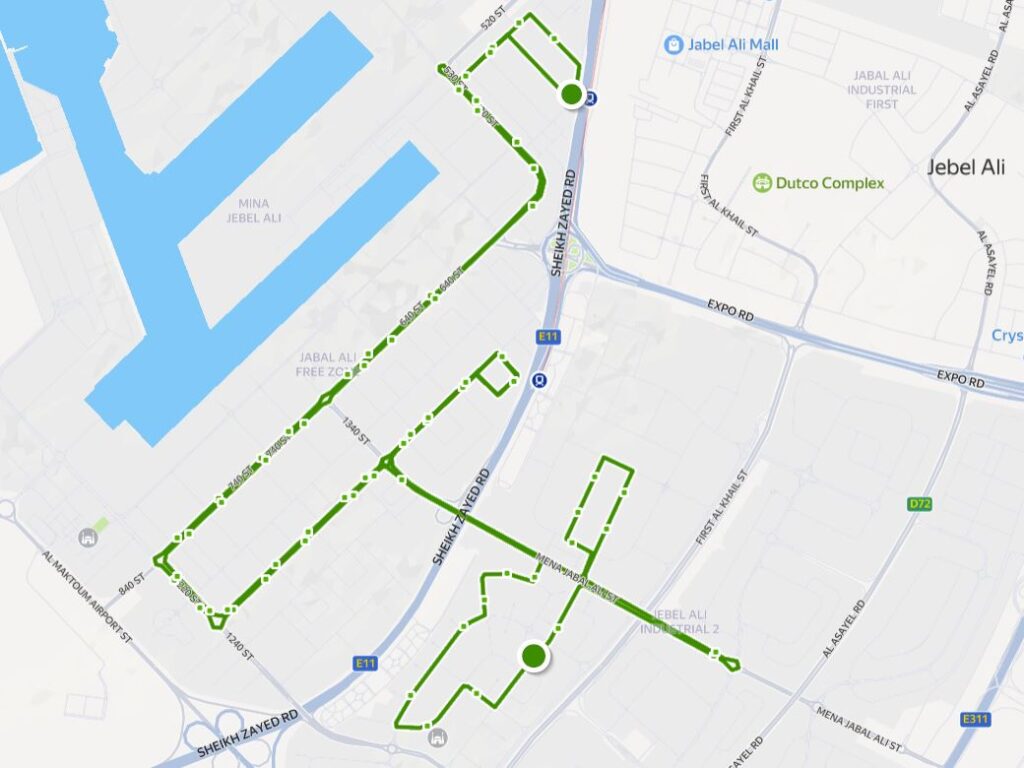 Bus F54 Routes