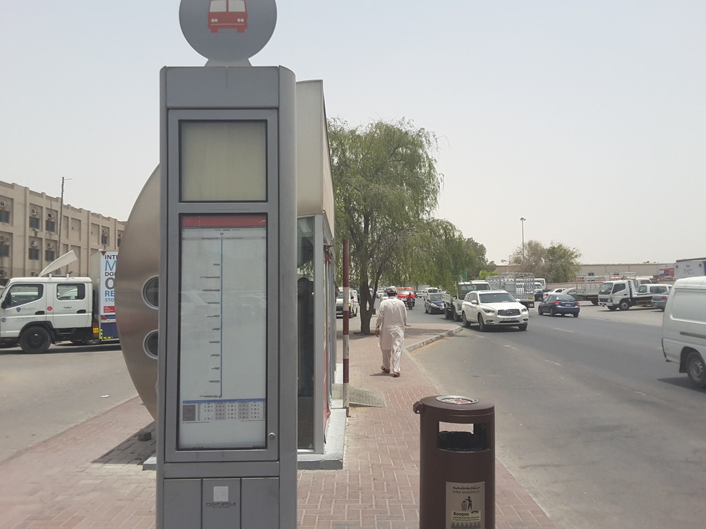 Byrne Equipment Rental LLC Bus Stop in Dubai