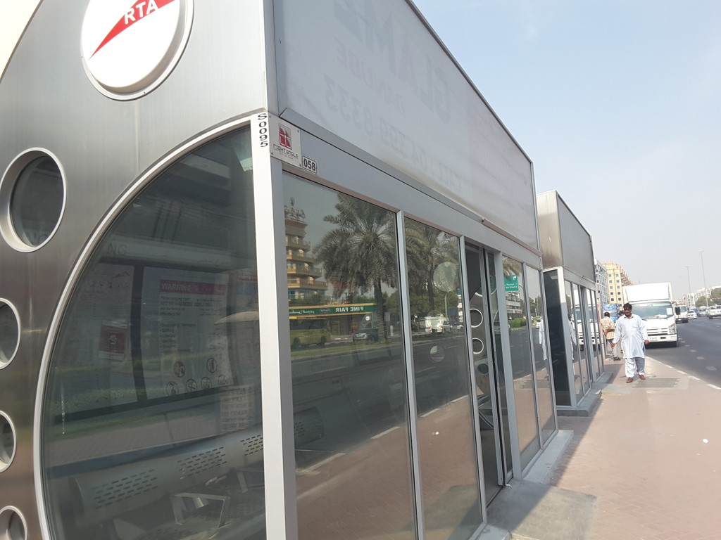 Damascus Road 3 Bus Stop in Dubai