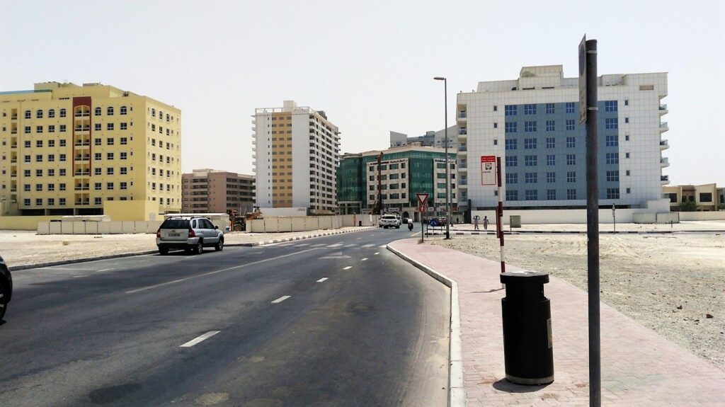 Al Barsha 1 B Bus Stop in Dubai