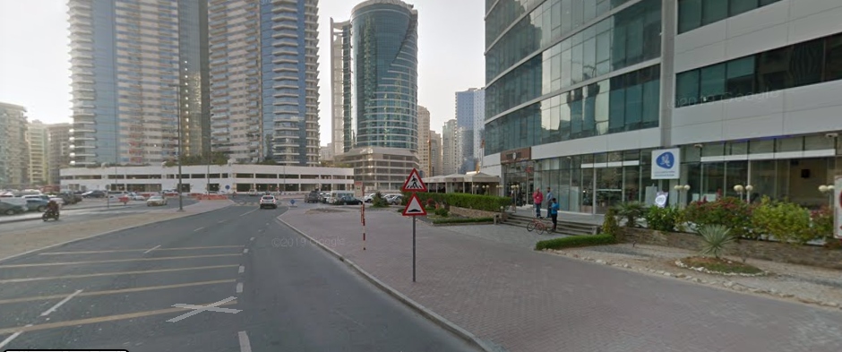 Al Barsha Heights Ramee Guestline Hotel Apartment Bus Stop in Dubai