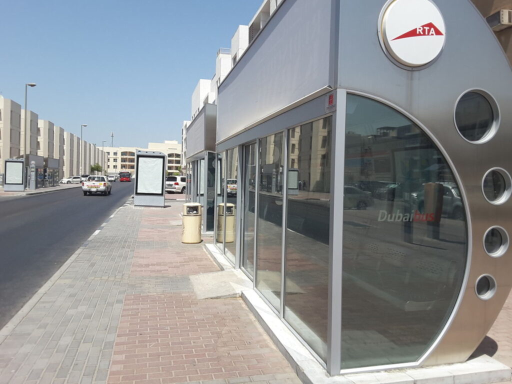 Al Karama Bus Station 1 Bus Stop in Dubai