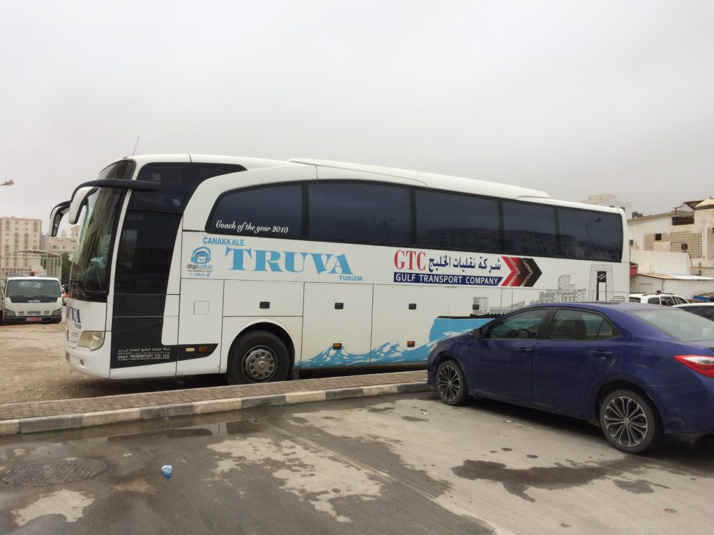 Dubai to Salalah Oman Travelling by Bus