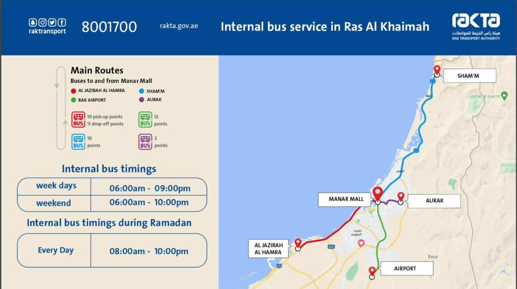 RAK internal bus services