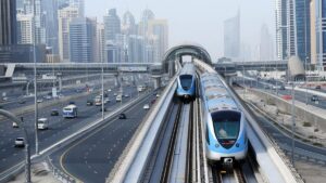 Green Line Metro Station Dubai