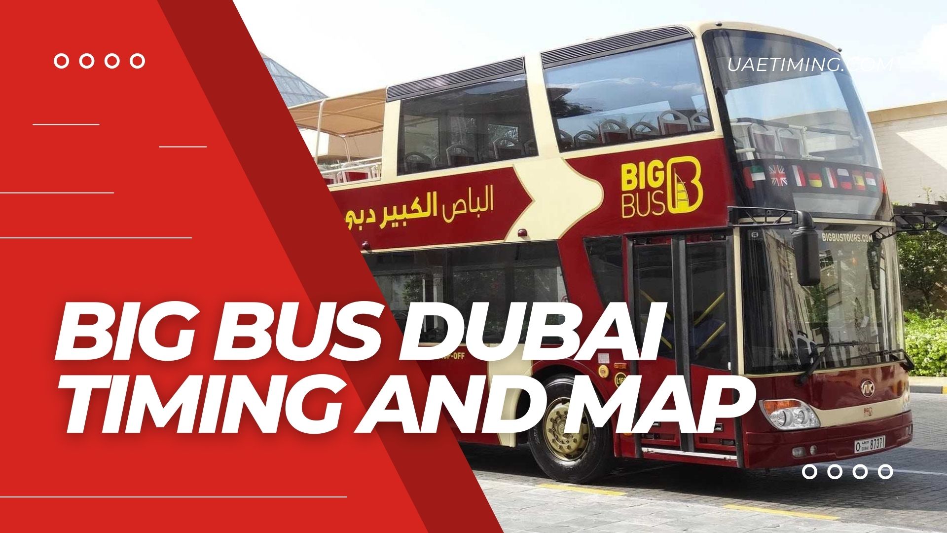 Big Bus Dubai Timing And Map Cover