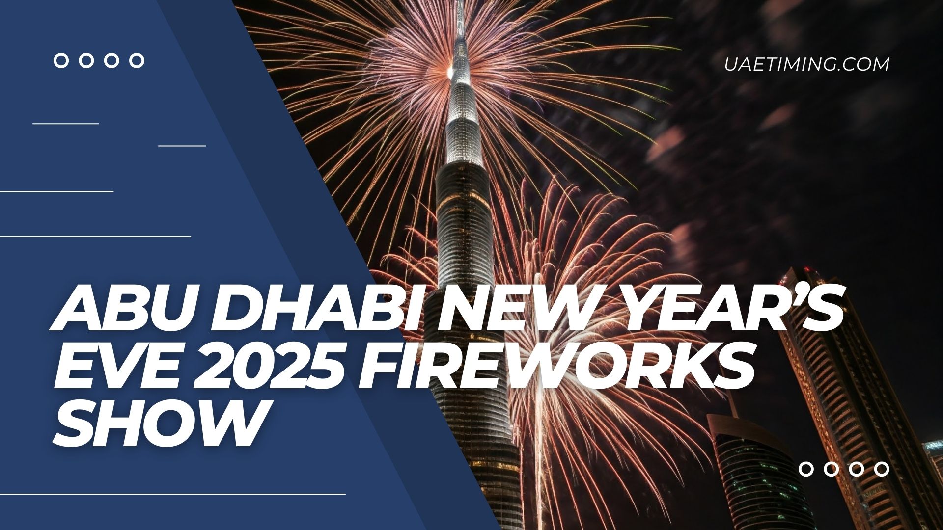 Cover Abu Dhabi New Year’s Eve 2025 Fireworks Show