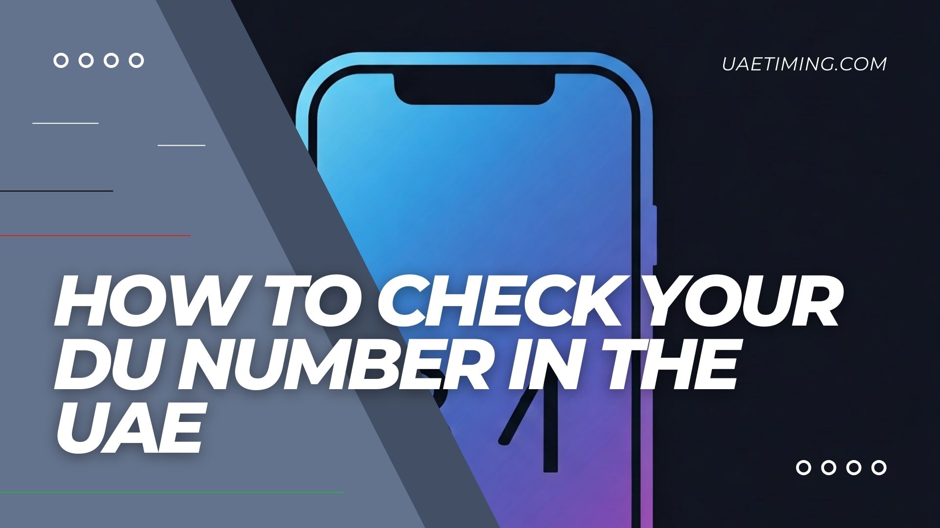 Cover How To Check Your Du Number In The Uae