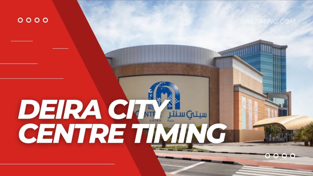 Deira City Centre Timing Cover