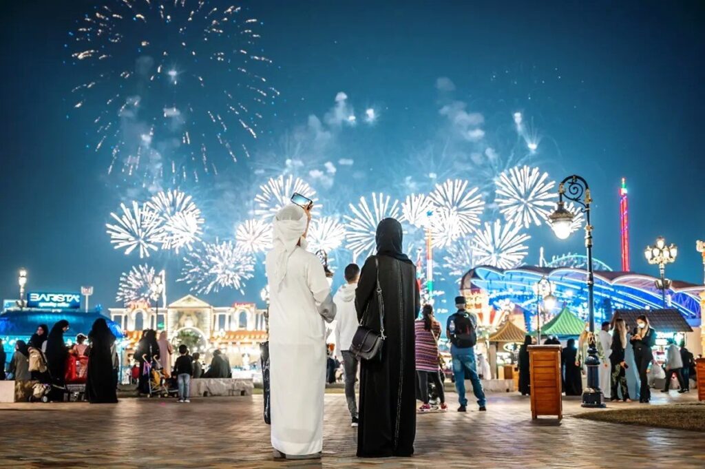 Dubai Global Village Fireworks