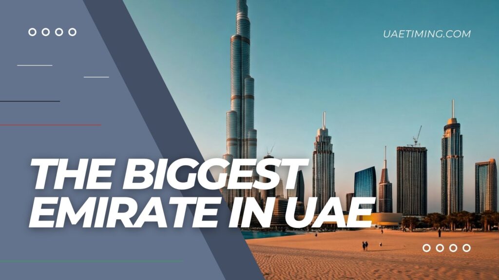 The Biggest Emirate In Uae Cover