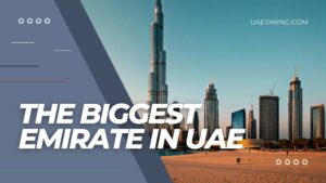 The Biggest Emirate In Uae Cover