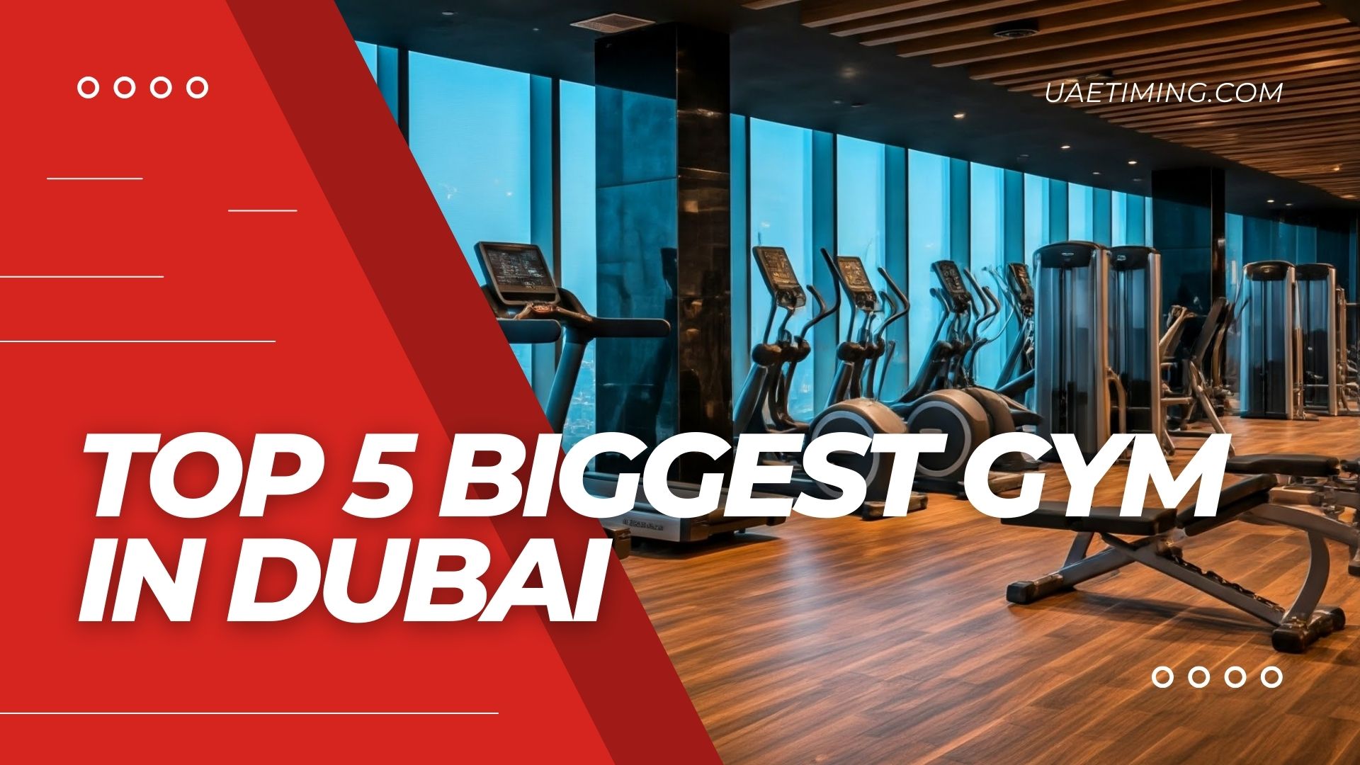 Top 5 Biggest Gym In Dubai Cover