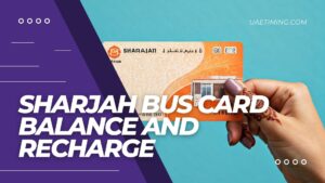 Sharjah Bus Card Balance And Recharge Cover
