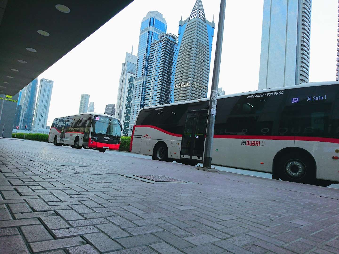 Business Bay Metro Station Seaside Bus Stop