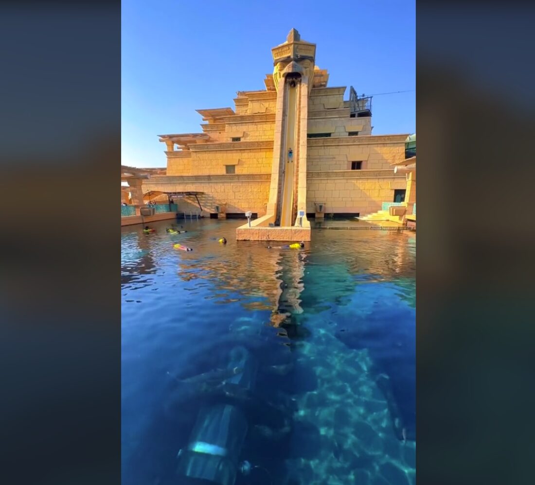 Come Try The Slide At Aquaventure Waterpark Dubai