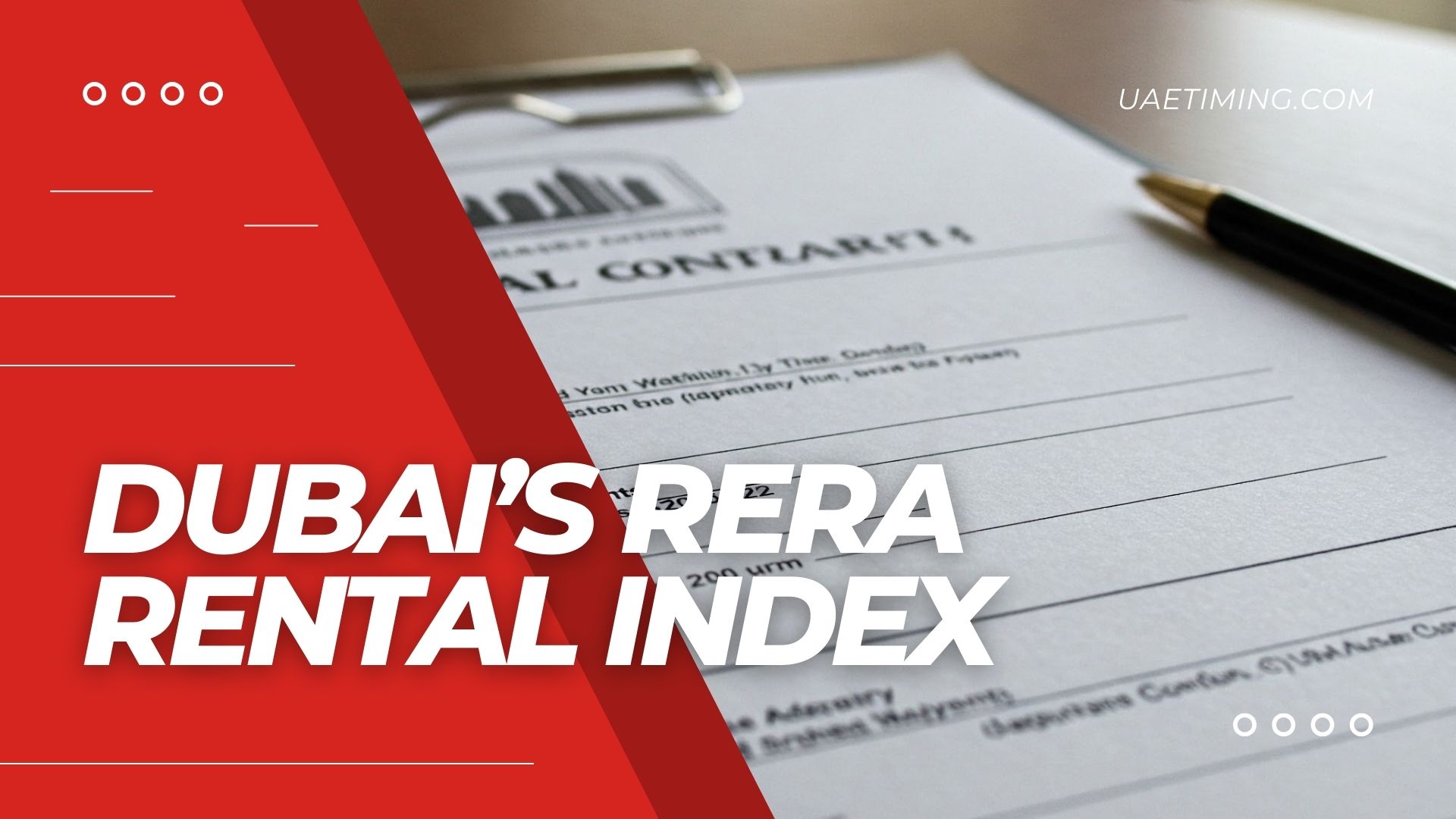 Cover What Is Dubai’s Rera Rental Index And How Is It Computed