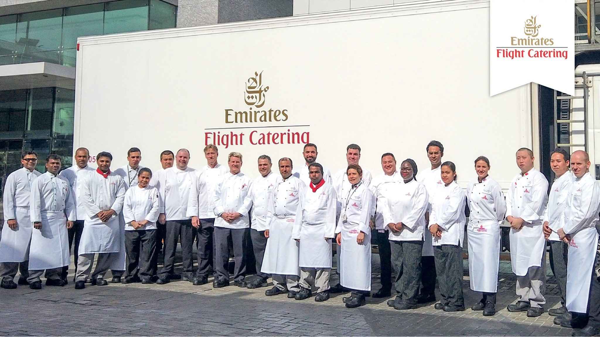 Emirates Flight Catering Chefs Team