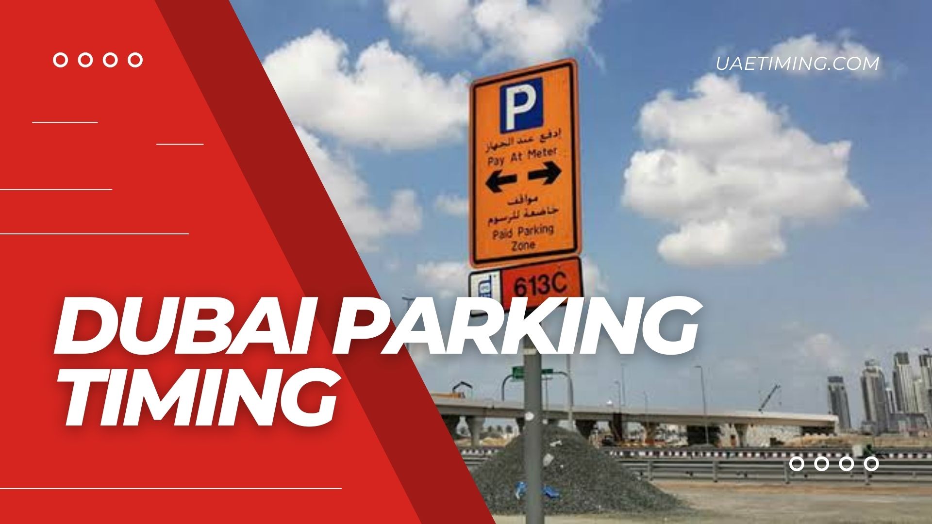 Cover Dubai Parking Timing