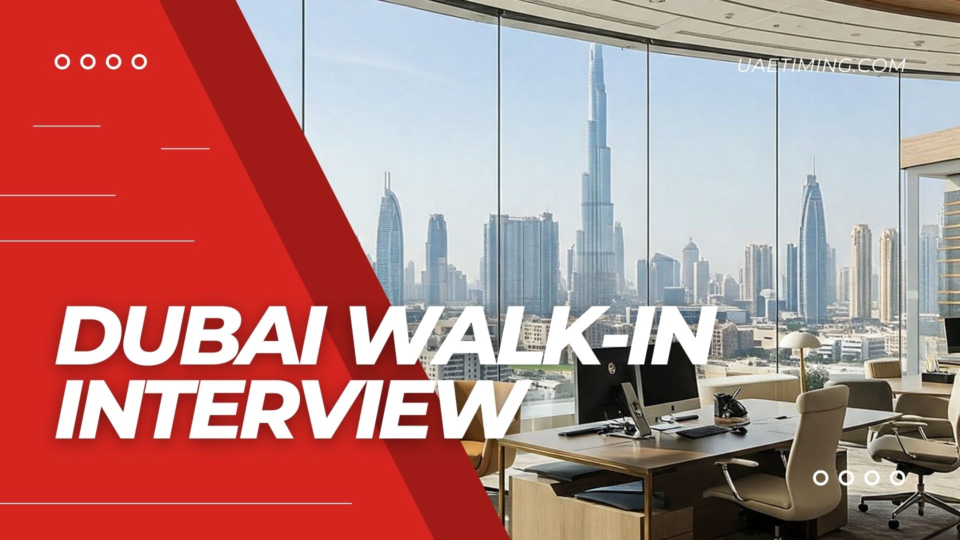 Cover Dubai Walk In Interview