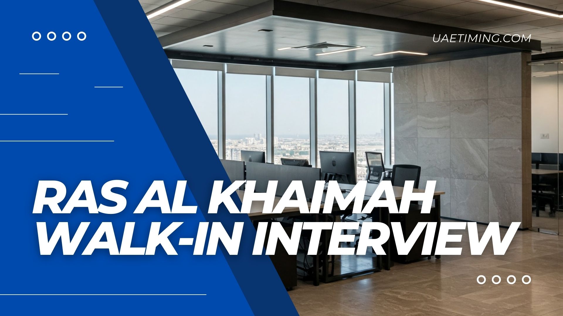 Cover Ras Al Khaimah Walk In Interview