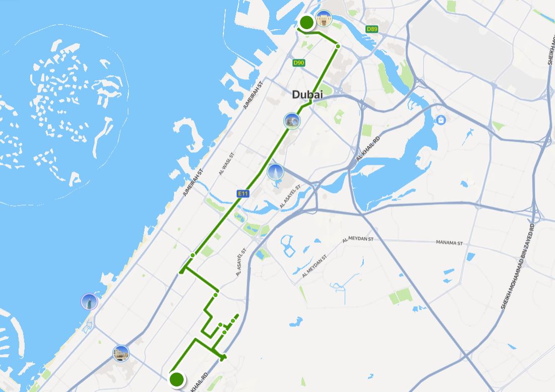 Rta 21a Bus Route Map