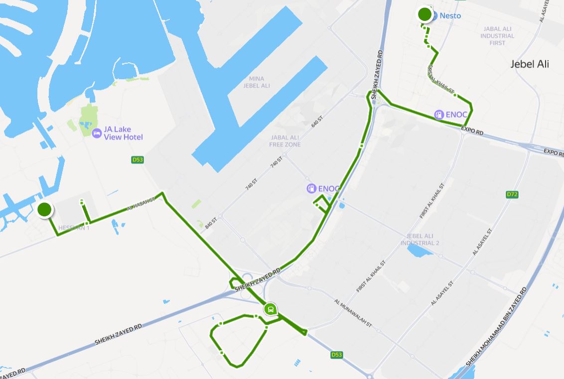 Rta 95a Bus Route Map