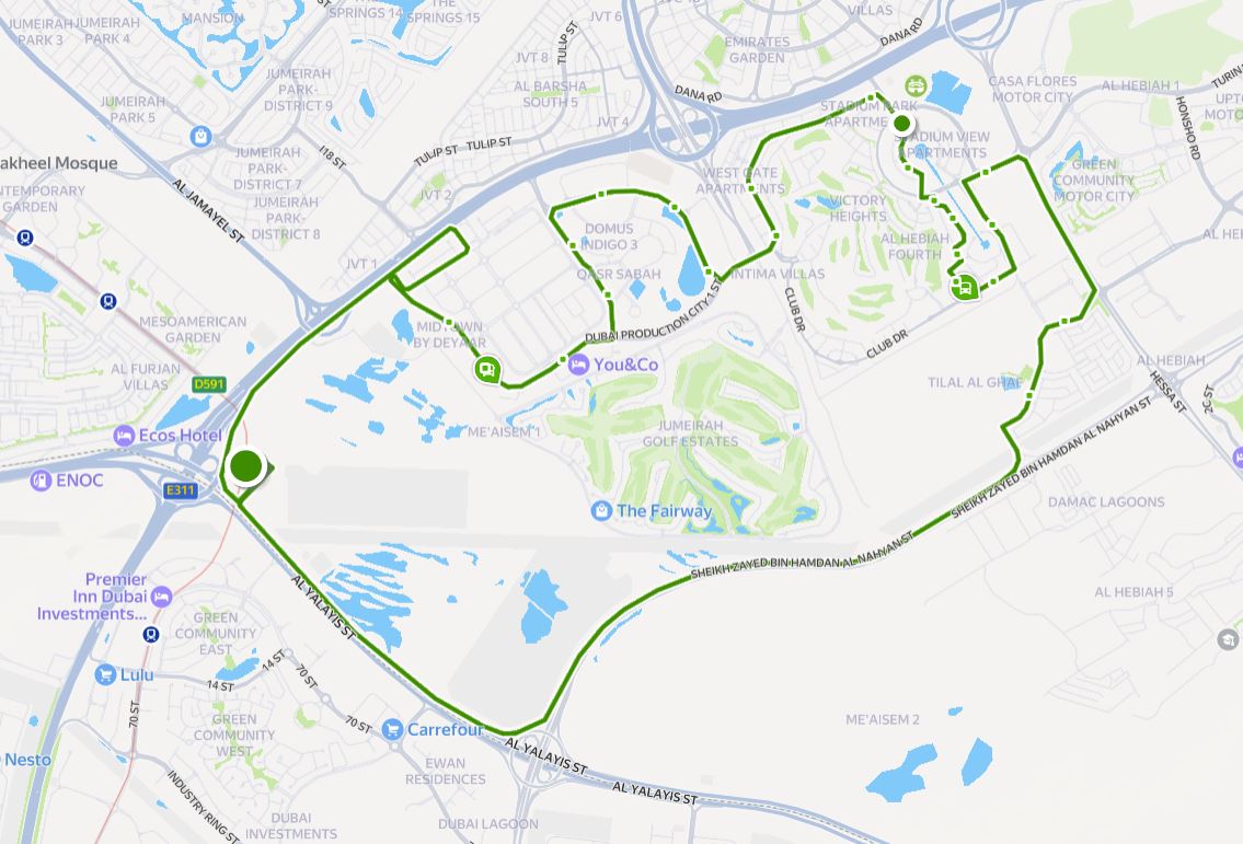 Rta F38 Bus Route Map