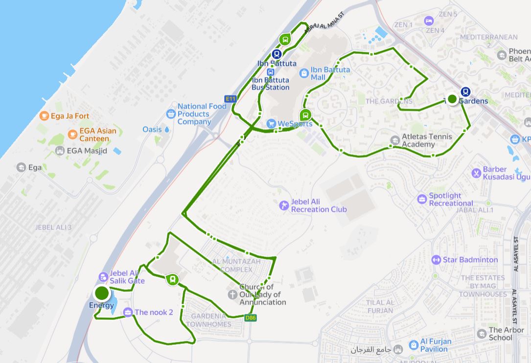 Rta F44 Bus Route Map