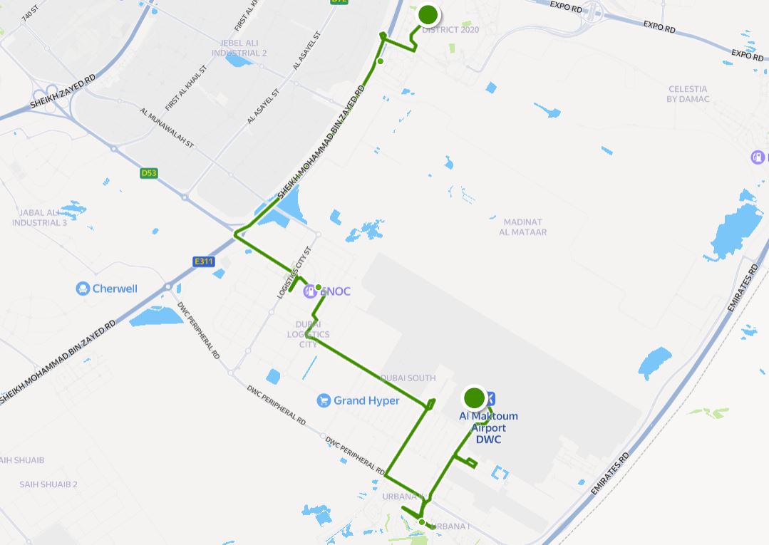 Rta F55 Bus Route Map