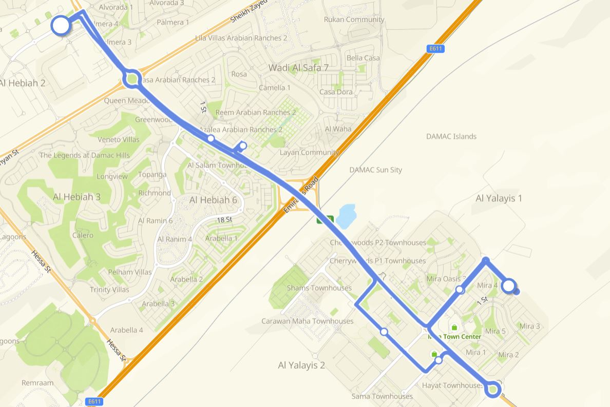 Rta J05 Bus Route Map