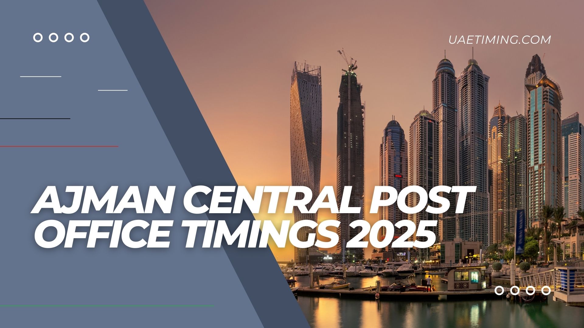 Cover Ajman Central Post Office Po Box Number