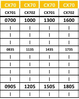 Abu Dhabi Bus Cx70 Timetable From Tariff Bus Station