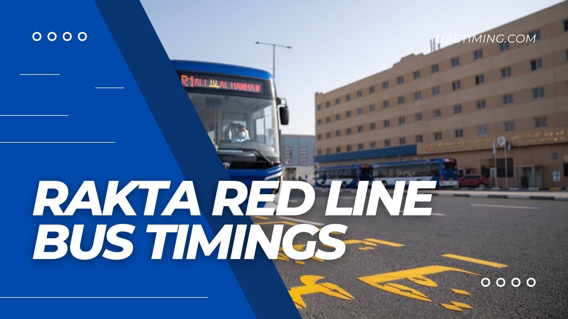 Cover Al Nakeel To Al Hamra Mall Rakta Red Line Bus Timing