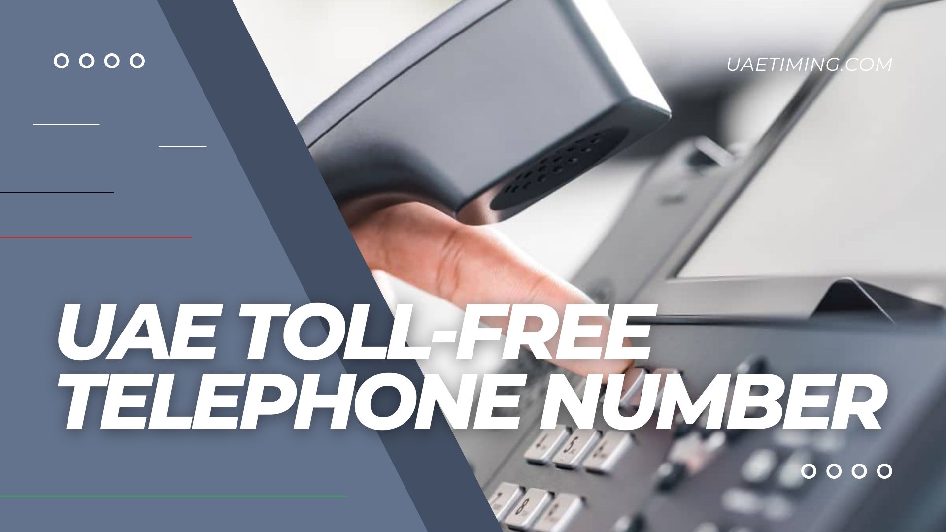 Cover Essential Uae Toll Free Telephone Number You Need Now